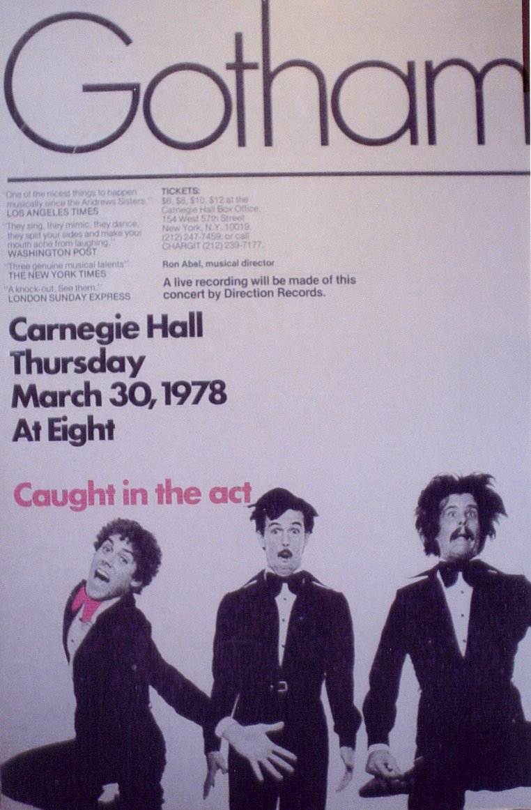 1978, Carnegie Hall