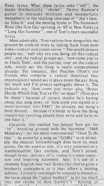 Gig, 8/78