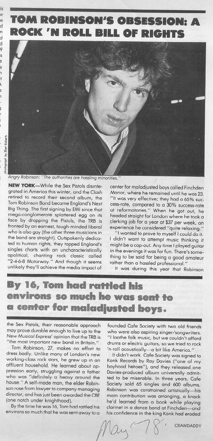 Crawdaddy, 5/78