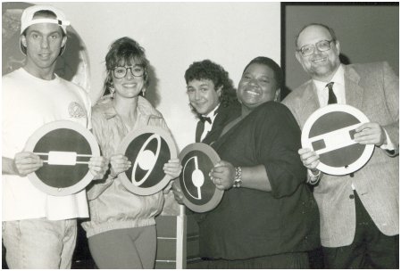 l-r:  Lee Lucas, Deborah Tranelli, Bryan Miller, Brenda Silas-Moore, Wayne Moore (photo by Peter Carter)
