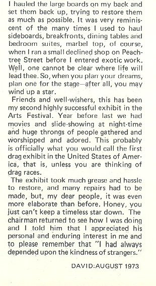 David, August 1973