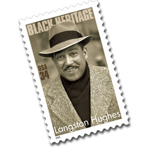 Langston Hughes stamp