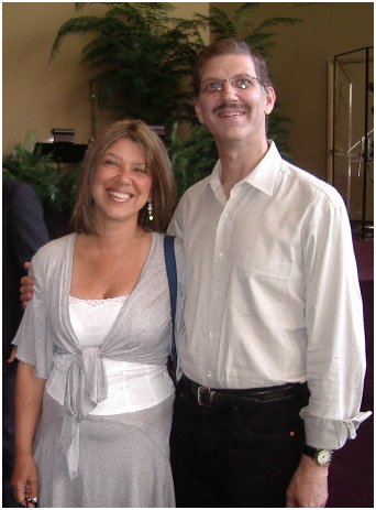 with Julie at Janna's wedding