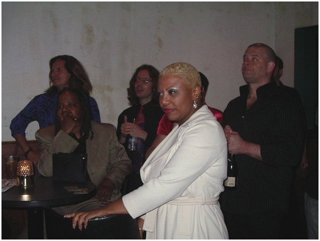 Mekole Wells (front) and you can spot in the back Robert Urban, Lars Von Keitz and Jinx Titanic)