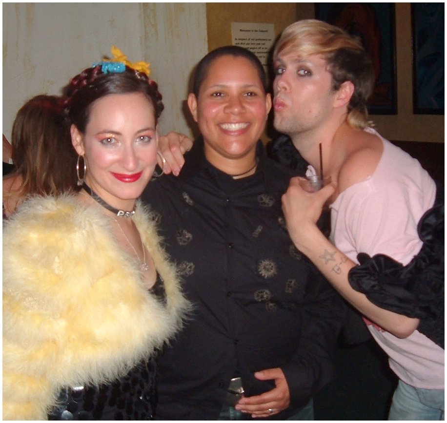 Rachael Sage, Jo Jo Gentry, and Justin Tranter