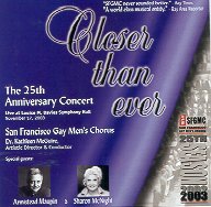 San Francisco Gay Men's Chorus - Outstanding Recording, Chorus or Choir