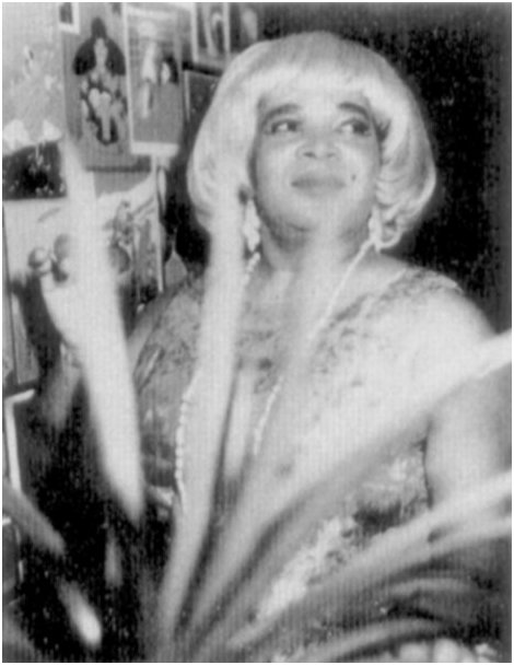 Bobby Marchan, in drag