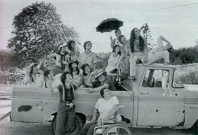 Dykes in a Truck, photo by JEB