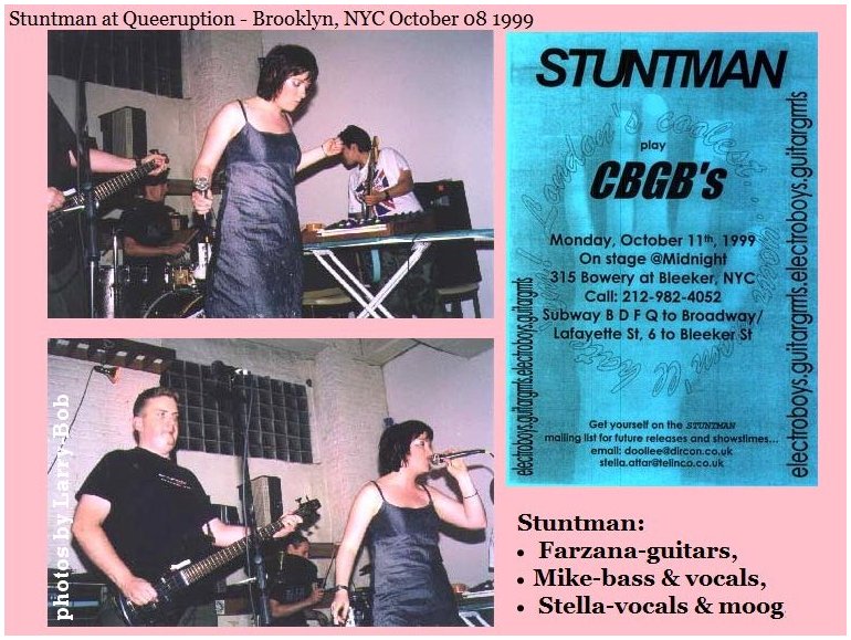 Stuntman, 1999
