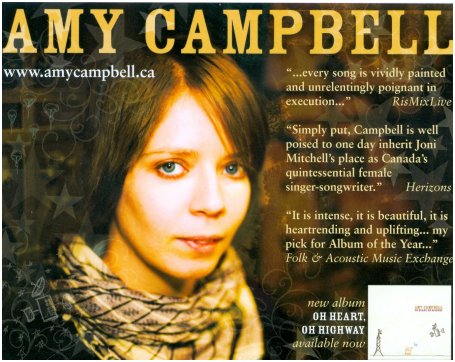 Amy Campbell postcard