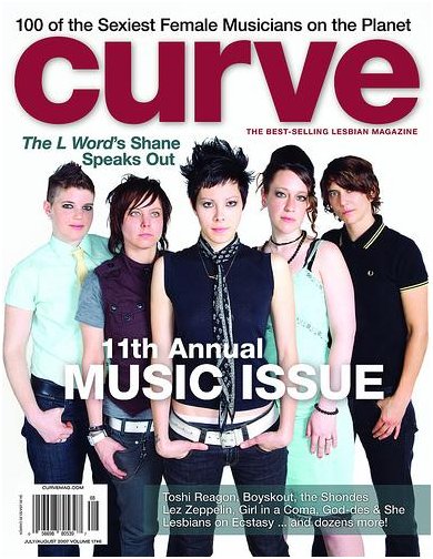 LOE on cover of Curve